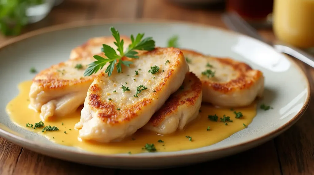 Fresh chicken breasts being prepared for a creamy Frischkäse-Parmesan sauce dish, highlighting the importance of quality ingredients.