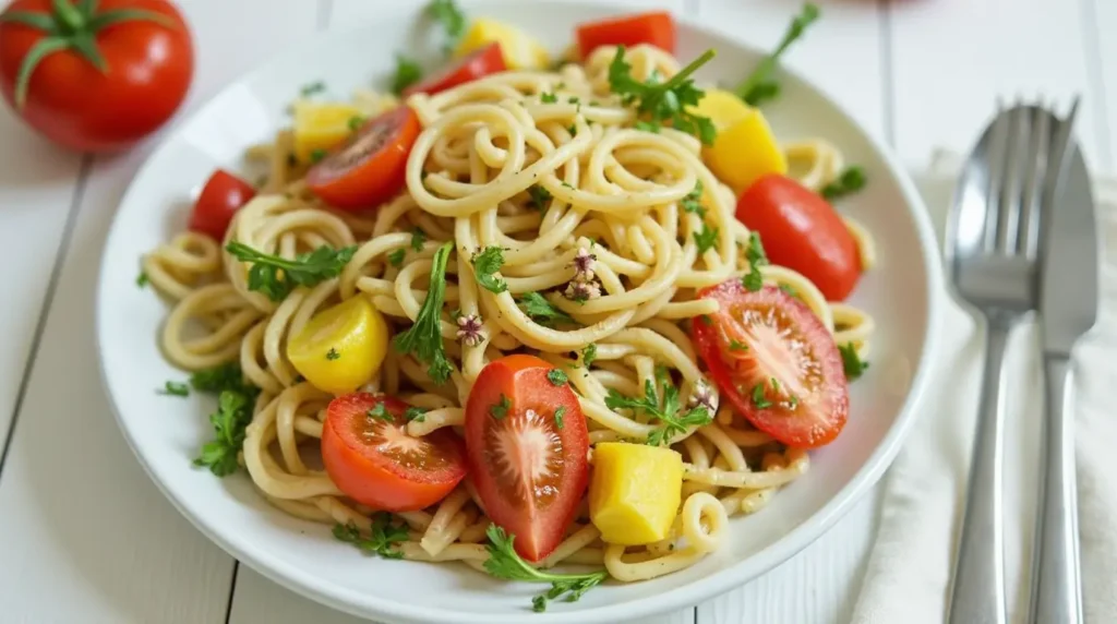 Ein kinderfreundlicher Nudelsalat sollte nicht nur lecker, sondern auch gesund sein. Hier sind einige Zutaten, die deinen Salat bunt, vitaminreich und nahrhaft machen: