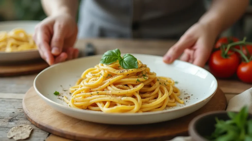 Cacio e Pepe | Pasta-Gericht aus zwei Zutaten | so cremig und lecker | Felicitas Then