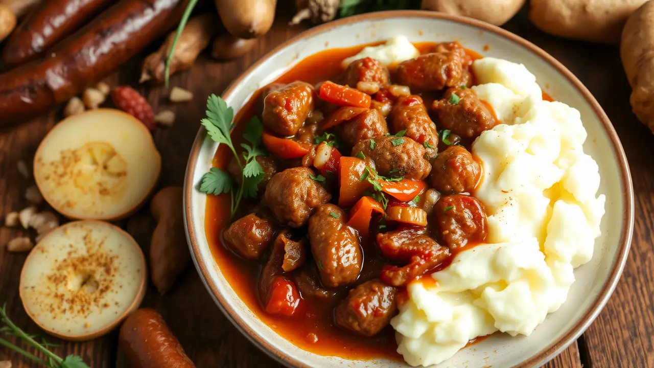 Herzhaftes Würstchengulasch: Klassisches Rezept & Variationen (mit Kartoffeln!)