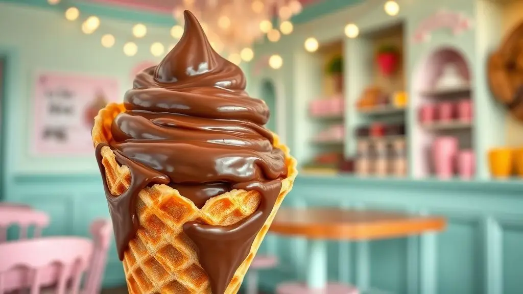 Waffelbecher mit Schokolade: Der ultimative süße Genuss