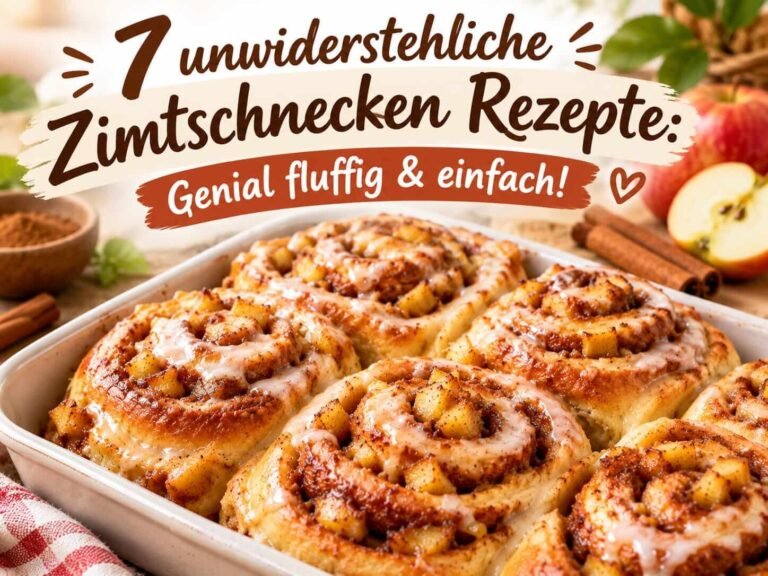 7 unwiderstehliche Zimtschnecken Rezepte: Genial fluffig & einfach!